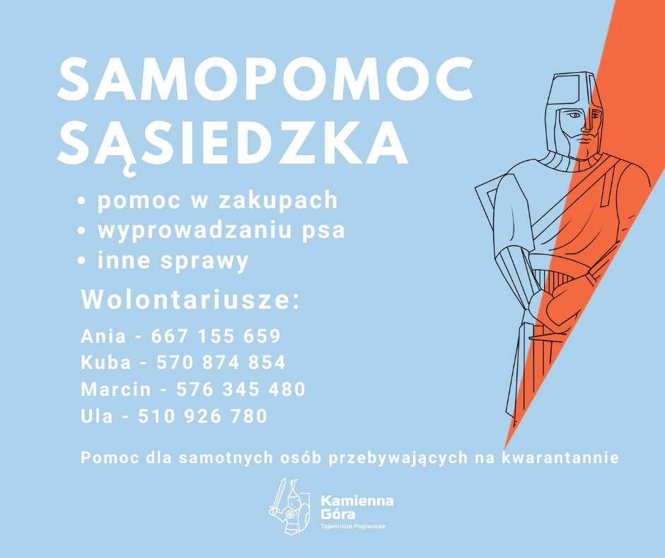 Samopomoc sąsiedzka ? kontakt z wolontariuszami
