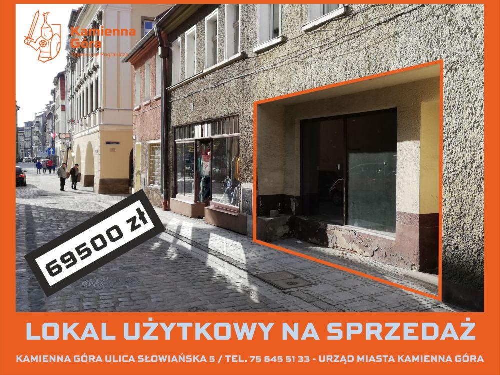 Kamienna Góra - lokal użytkowy - ul. Słowiańska - III przetarg