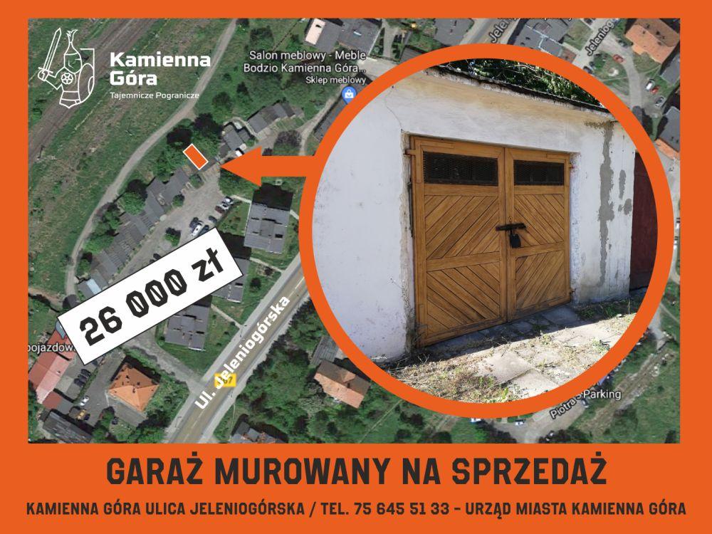 Kamienna Góra - garaż ul. Jeleniogórska - II przetarg