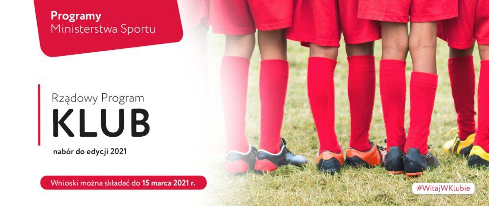 Program Klub 2021 dofinansowanie dla klubów sportowych