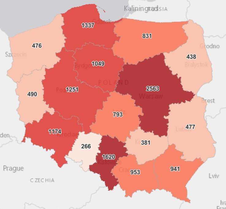 Koronawirus - statystyka - powiat kamiennogórski - 4.3.2021.