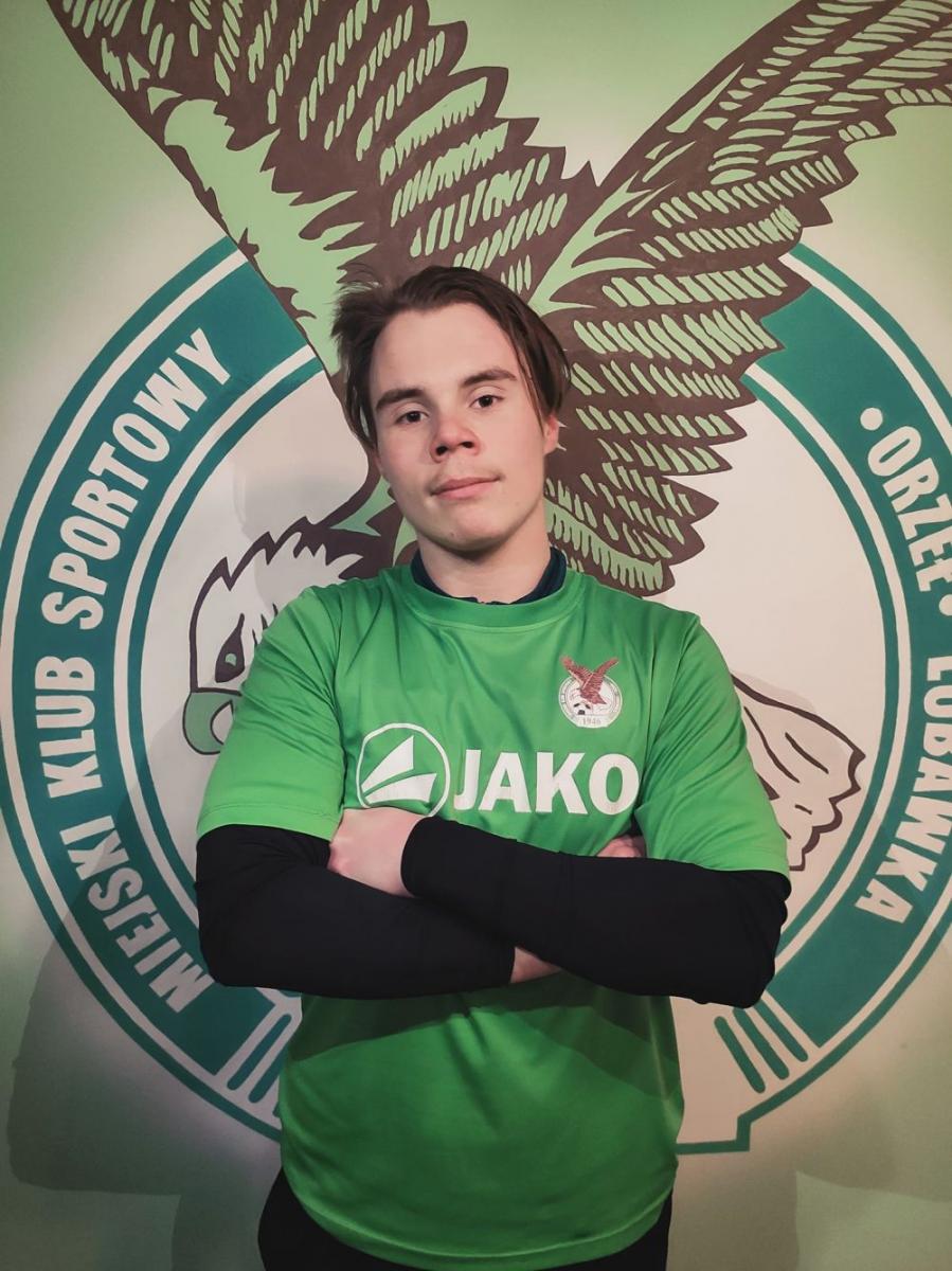 Młody bramkarz