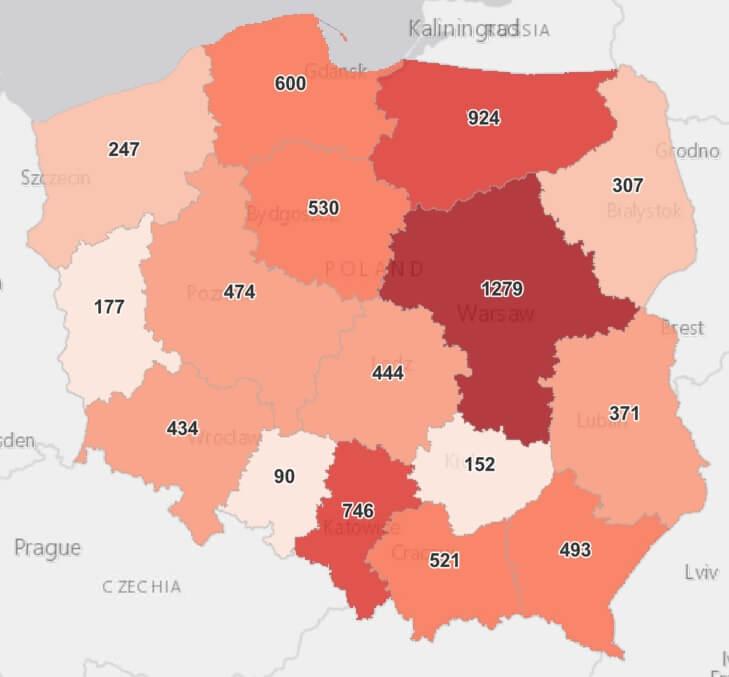Koronawirus - statystyka - powiat kamiennogórski - 2.3.2021.