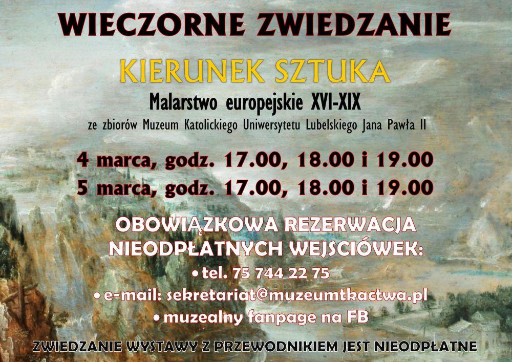 Wieczorne zwiedzanie