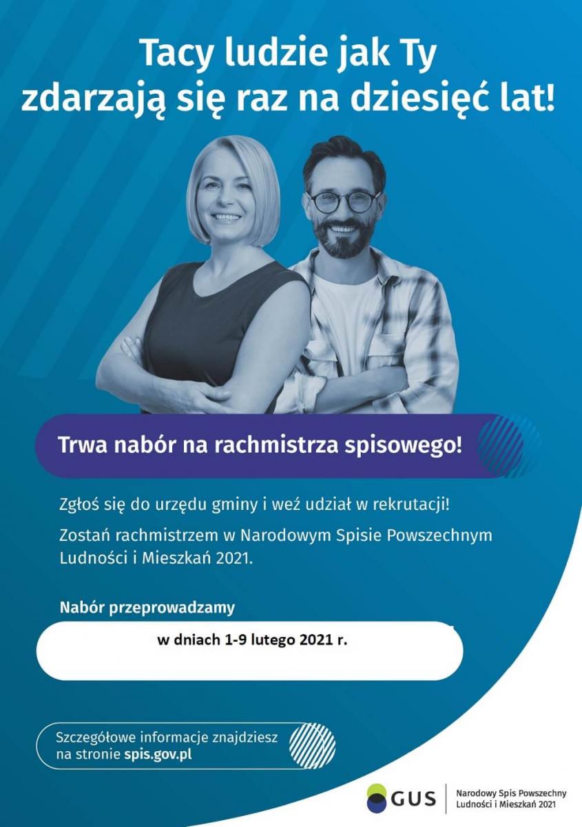 Spis powszechny - nabór rachmistrzów