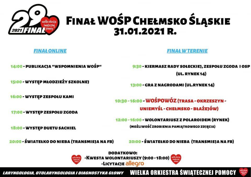 WOŚP w Chełmsku Śląskim