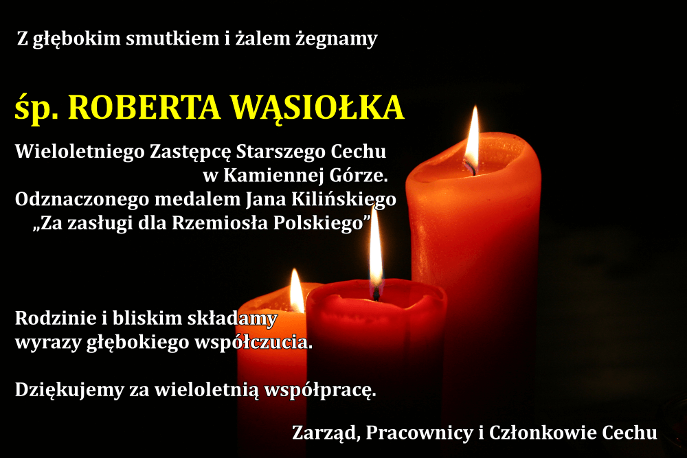 śp. Robert Wąsiołek