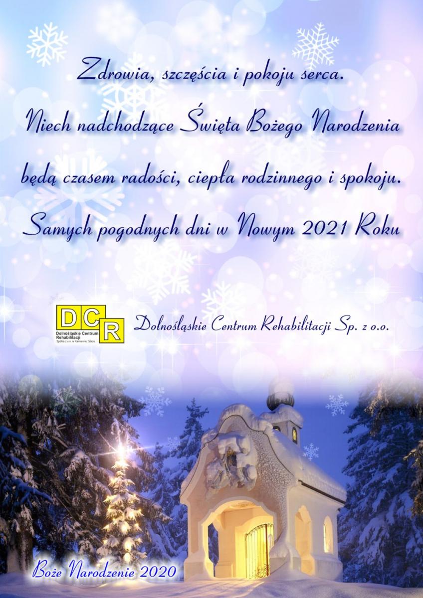 Boże Narodzenie 2020 - DCR