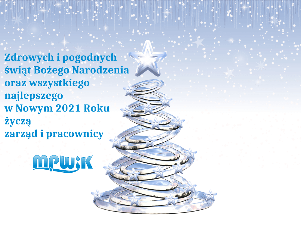 Boże Narodzenie 2020 - MPWiK
