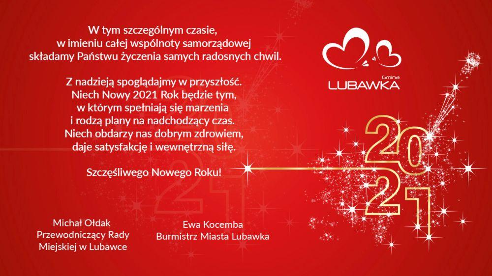 Nowy Rok 2021 - UM Lubawka