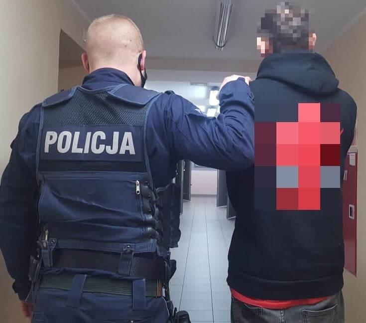Zatrzymany z marihuaną