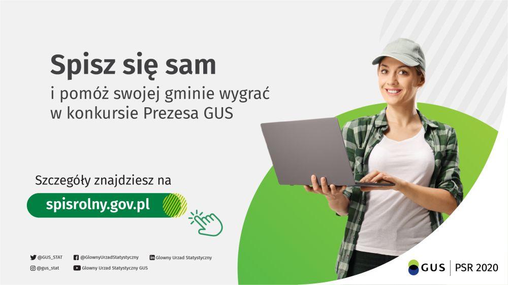 Spisz się sam i pomóż swojej gminie wygrać w konkursie Prezesa GUS