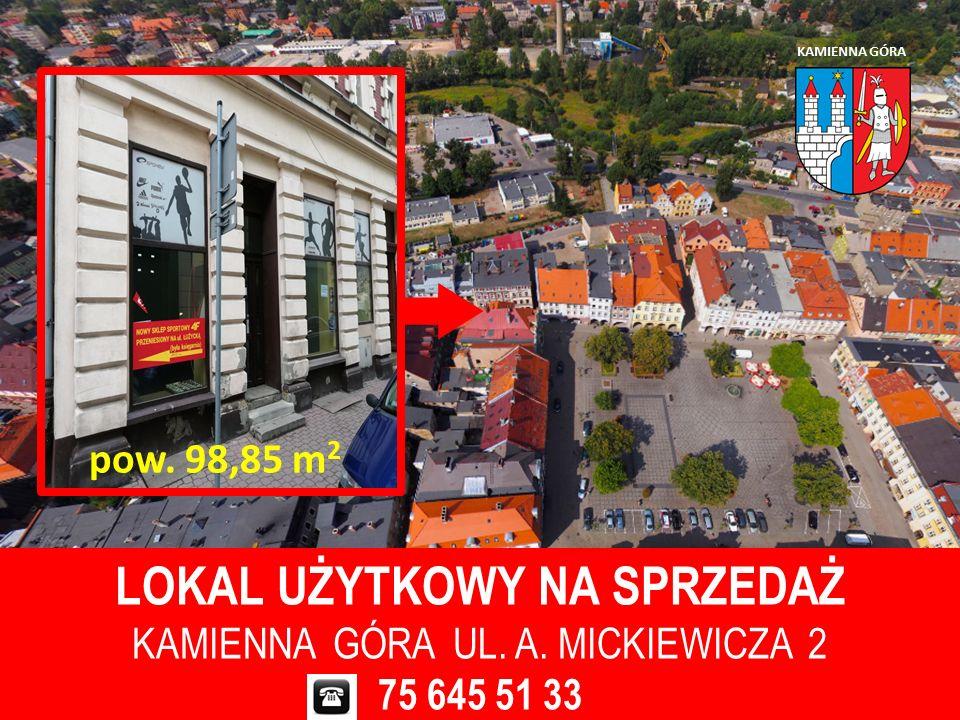 Kamienna Góra - lokal użytkowy ul. Mickiewicza - IIII przetarg
