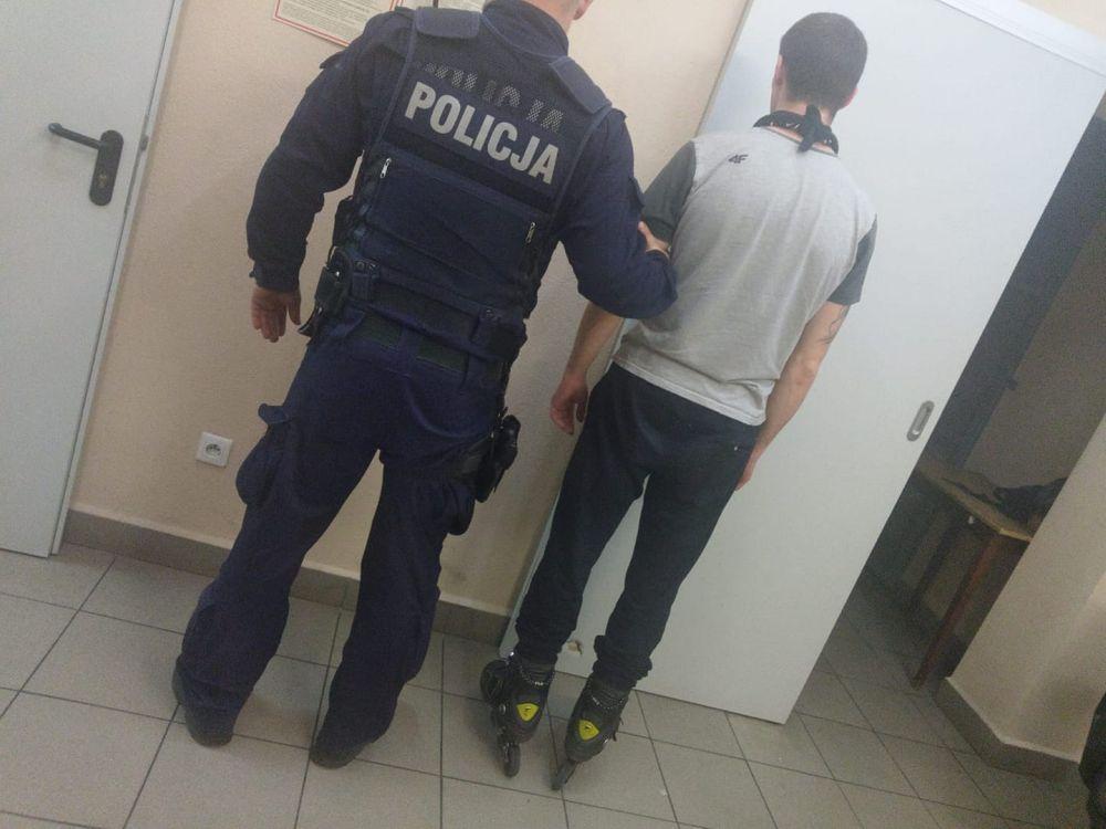 Policjanci zatrzymali znalazcę narkotyków