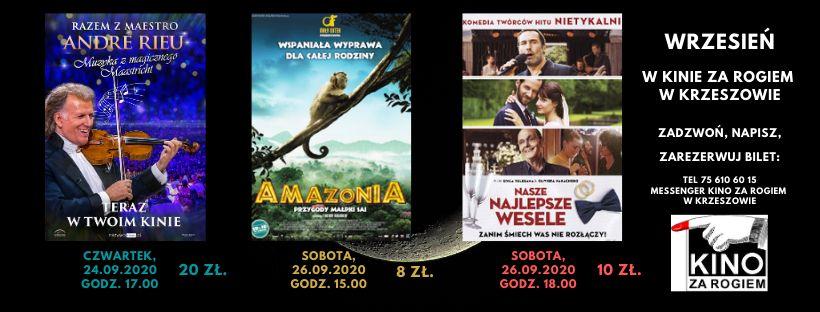 Kino za Rogiem zaprasza