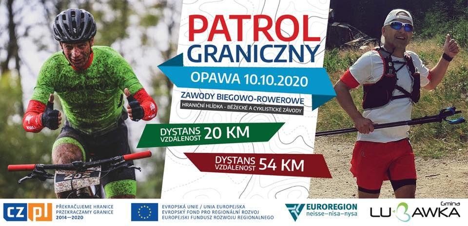 Przypominamy! Patrol Graniczny - zawody biegowo-rowerowe - 10 października 2020 r. OPAWA