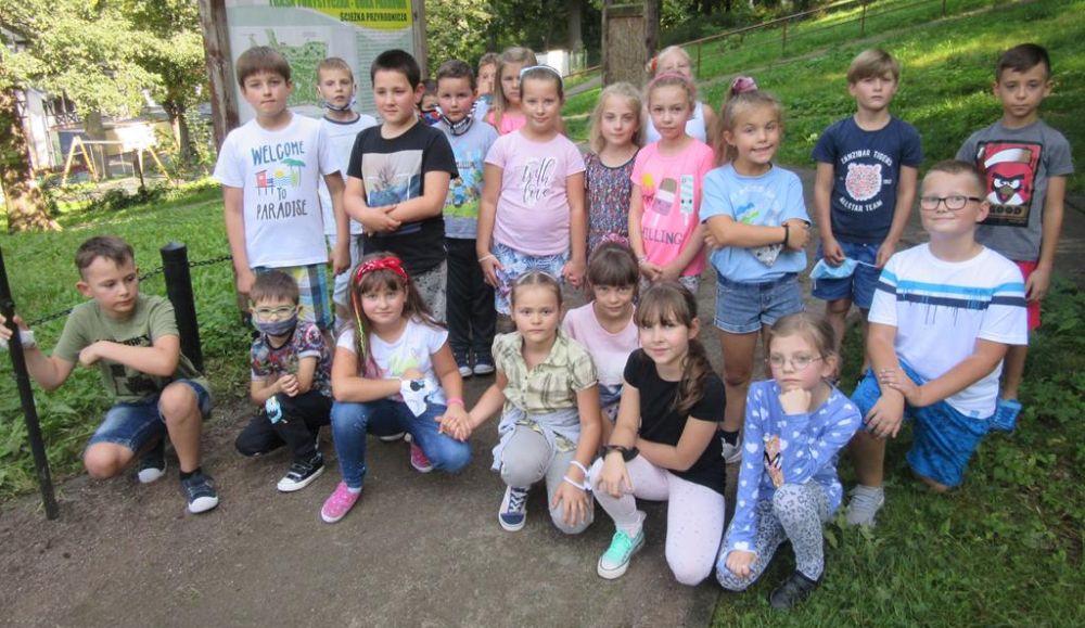 Spacerkiem po ścieżce przyrodniczej  na Górze Parkowej