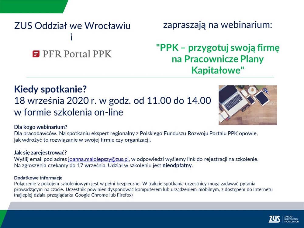 Szkolenie o PPK