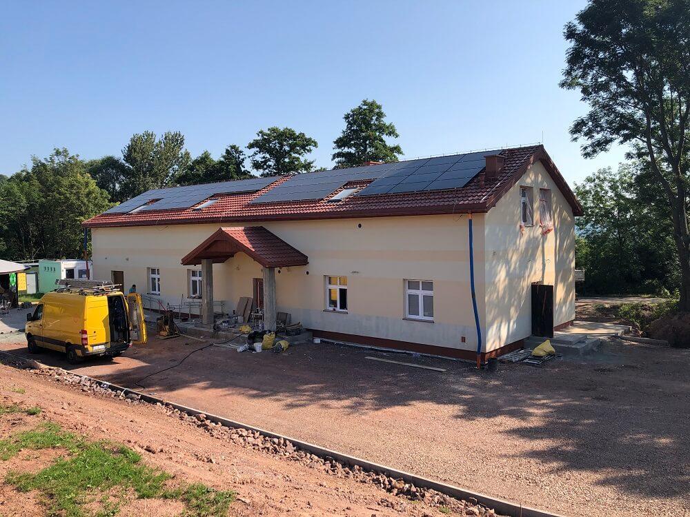 Odbiór I etapu robót budowlanych Świetlicy Wiejskiej w Opawie