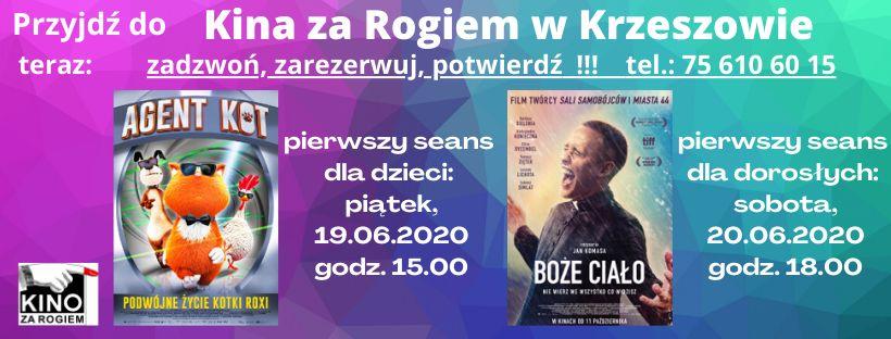 Kino za Rogiem zaprasza