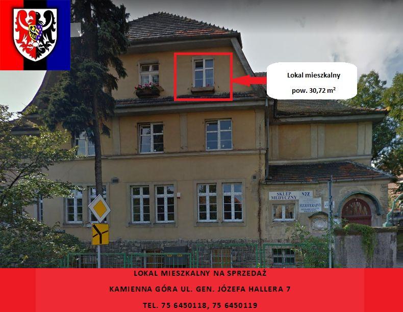 Mieszkanie - ul. gen. J. Hallera Kamienna Góra - III ustny przetarg