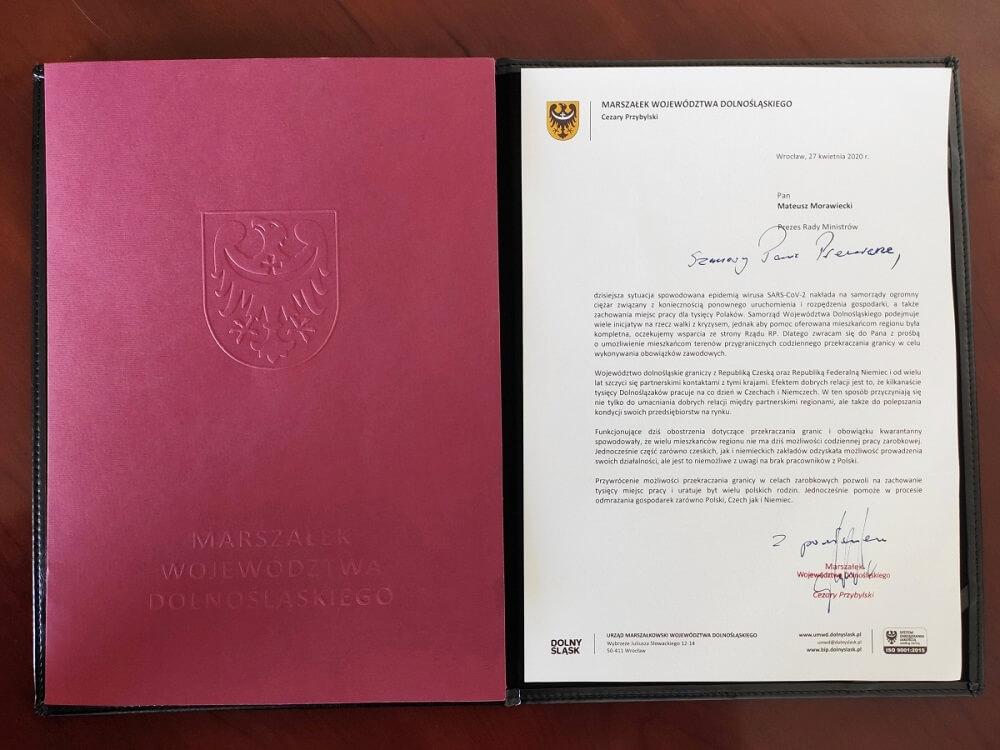 Apel marszałka - pracownicy przygraniczni