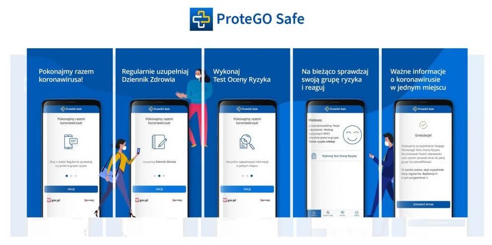Aplikacja ProteGO Safe