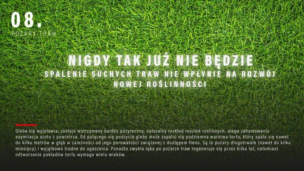 Stop pożarom traw