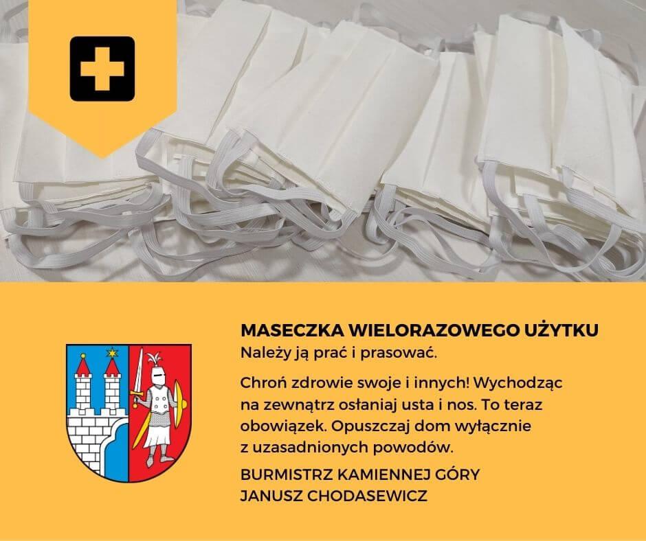 Maseczki dla mieszkańców