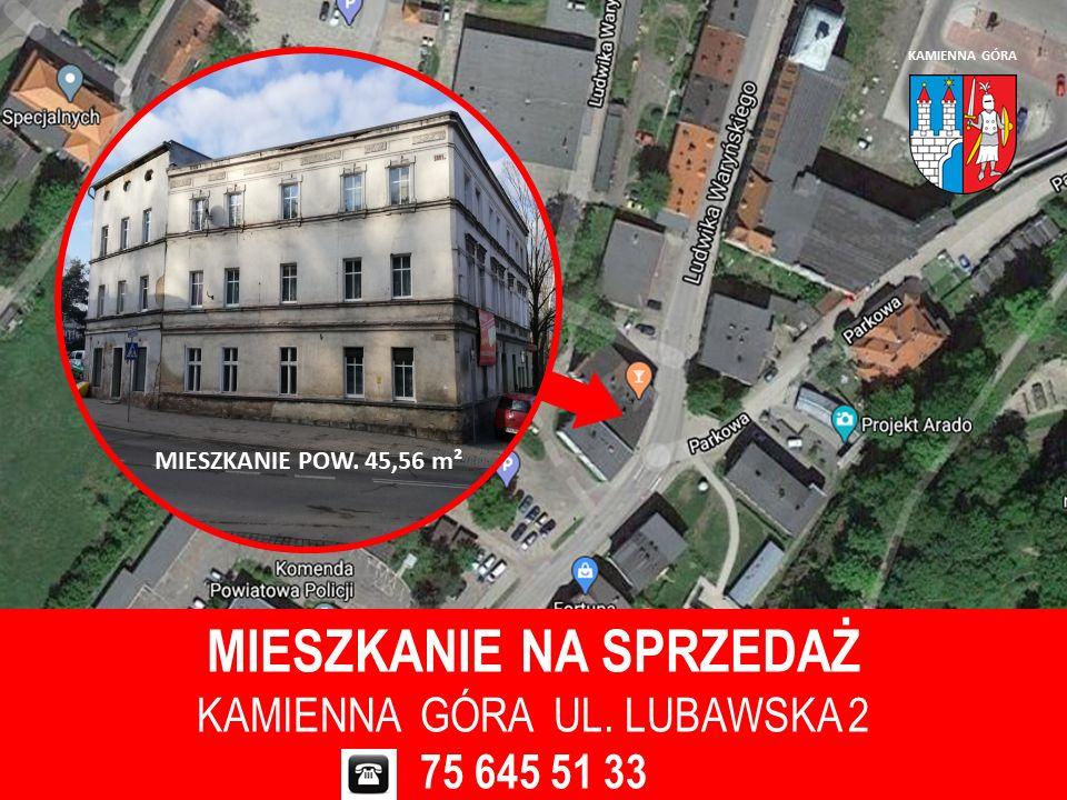 Kamienna Góra - I przetarg - mieszkanie ul. Lubawska 2