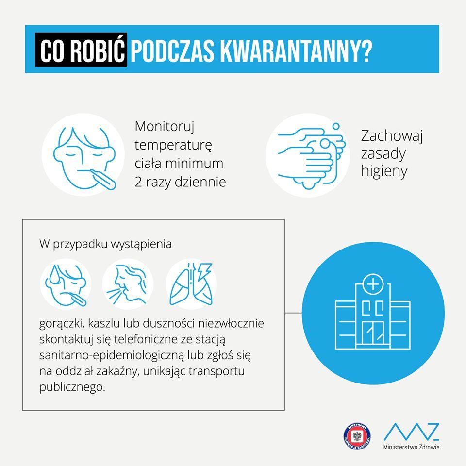 Co robić podczas kwarantanny