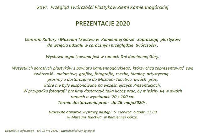Prezentacje 2020