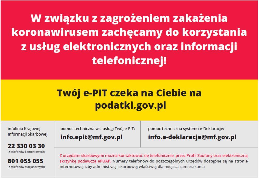 O podatkach - elektronicznie