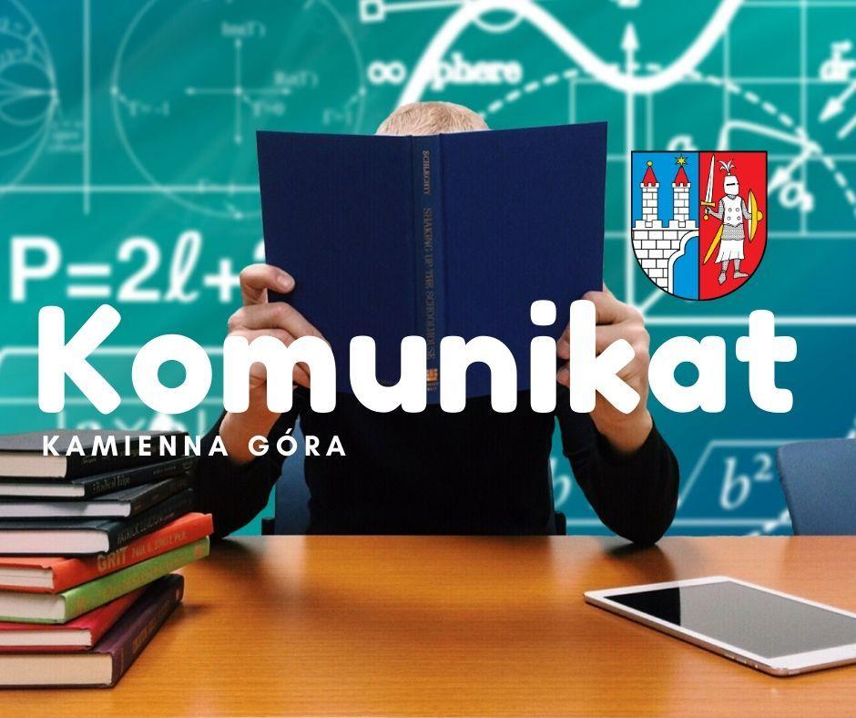 Zawieszamy zajęcia dydaktyczno ? wychowawcze w kamiennogórskich szkołach, przedszkolach i w żłobku