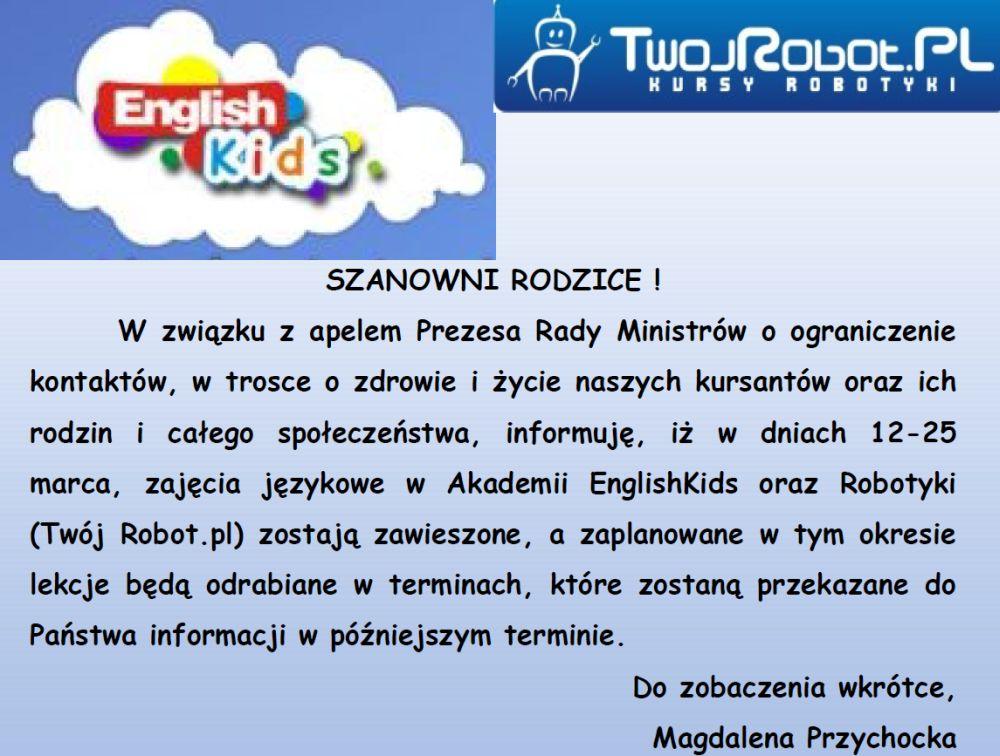 Zawieszone zajęcia