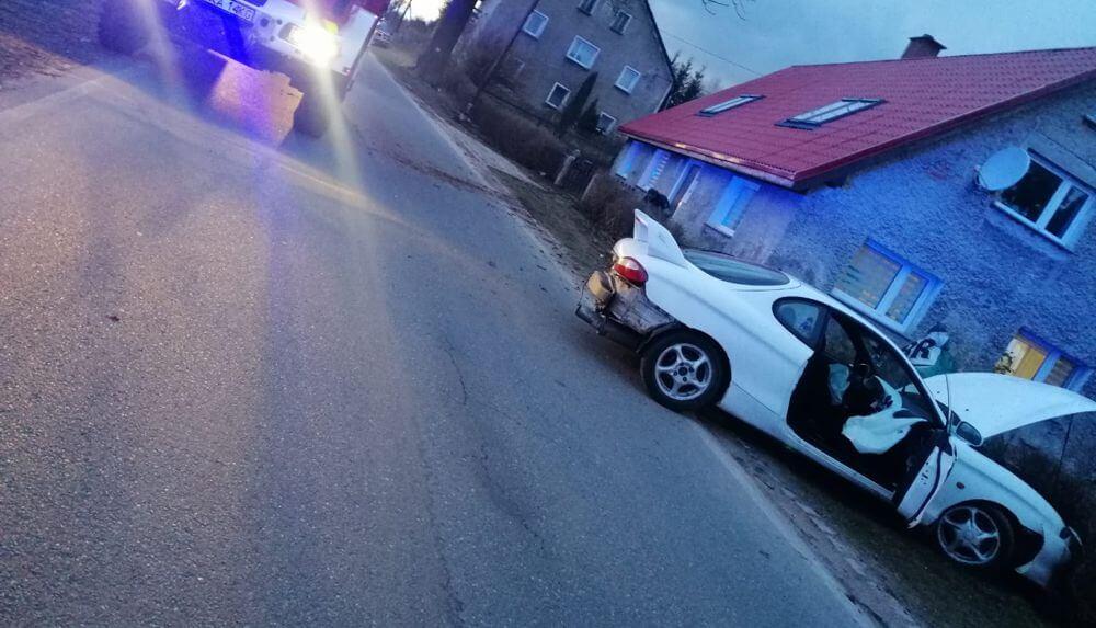 Uderzył pieszego