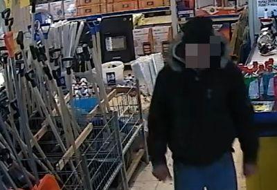 Kradzież w markecie budowlanym