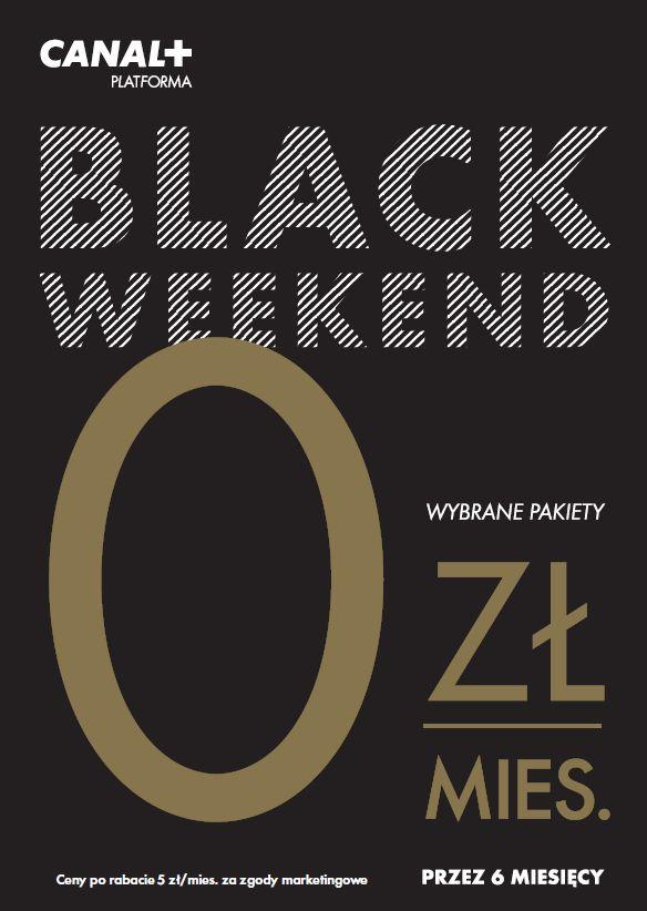 Black weekend w Canal+