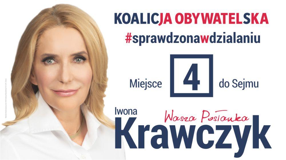 Iwona Krawczyk - kandydatka do Sejmu