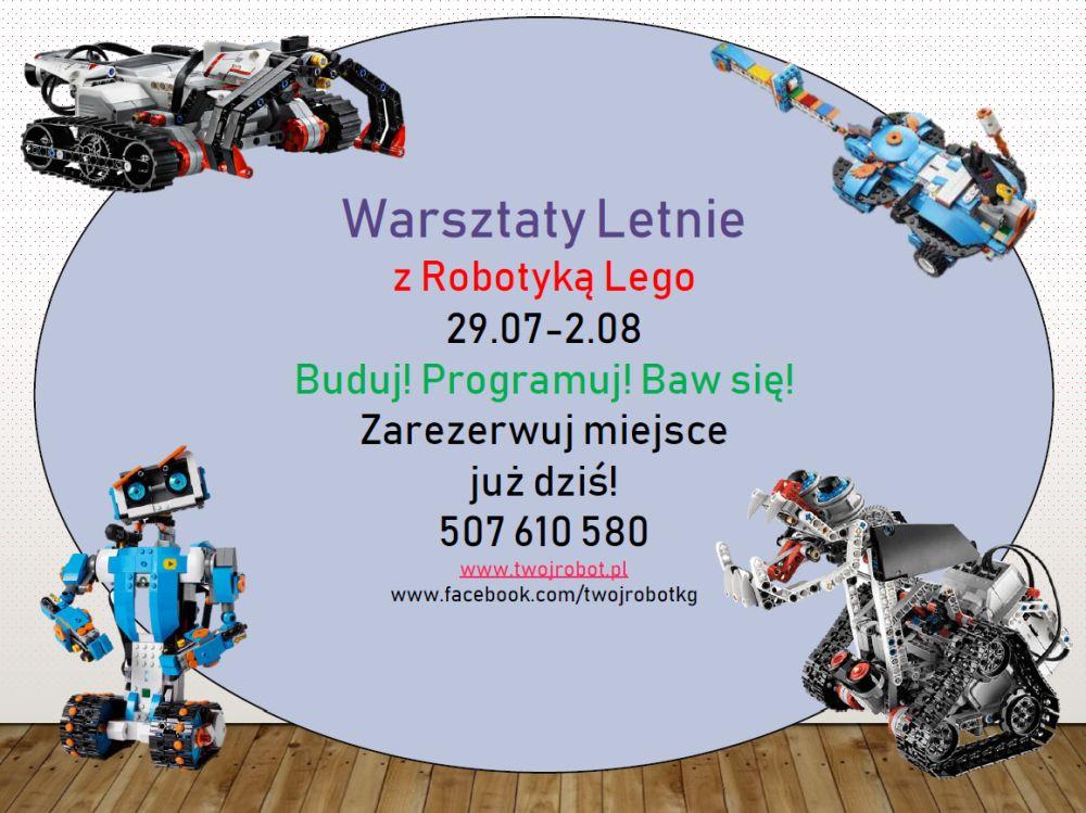 Warsztaty Letnie z Lego Robotyk