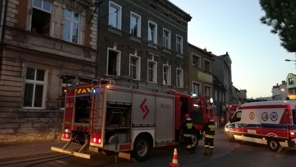 Pożar na Waryńskiego