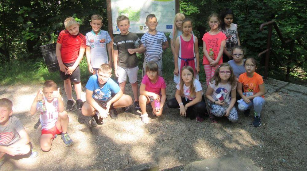 Spacerkiem po ścieżce przyrodniczej  na Górze Parkowej