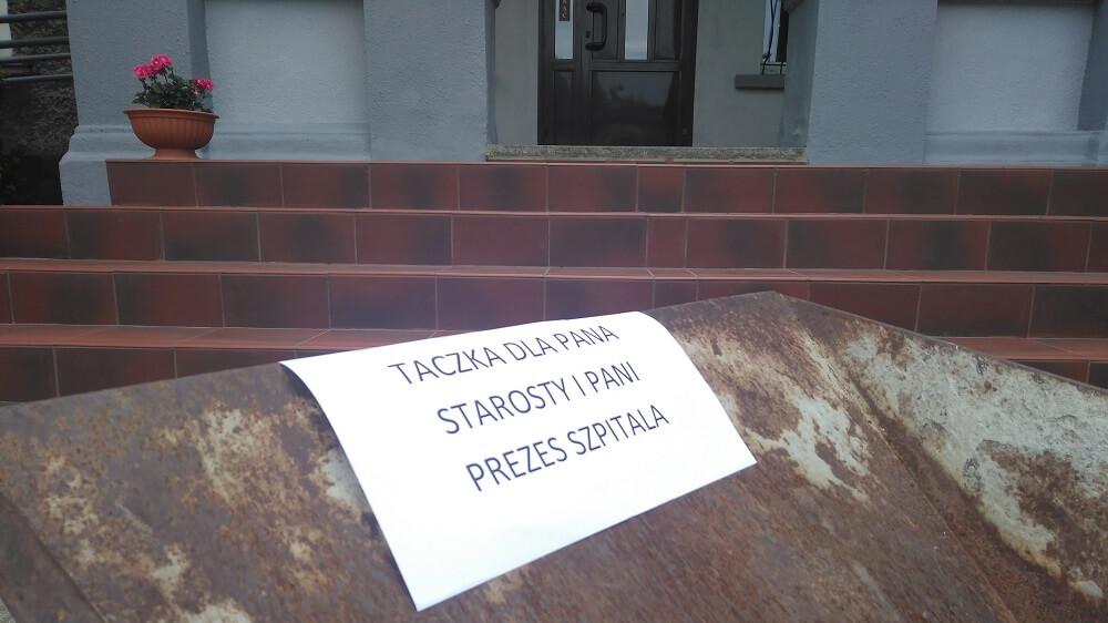 Taczka po starostwem