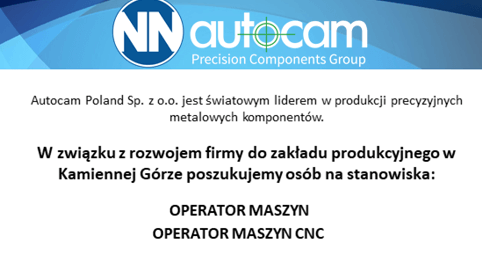 Oferta pracy - Autocam