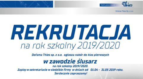 Rekrutacja - Dofama-Thies