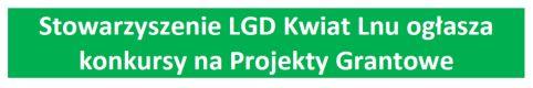 Konkurs na Projekty Grantowe