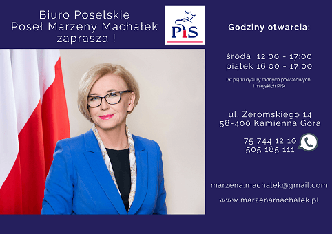 Marzena Machałek - biuro poselskie