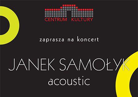 Janek Samołyk acoustic