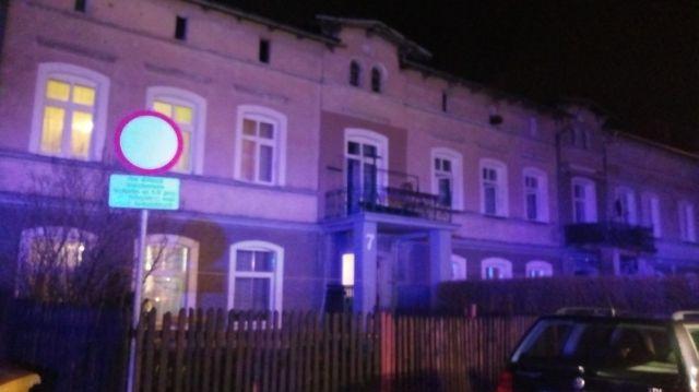 Pożar na piętrze