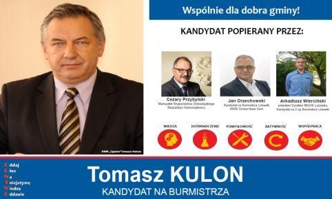 Tomasz Kulon - kandydat na burmistrza
